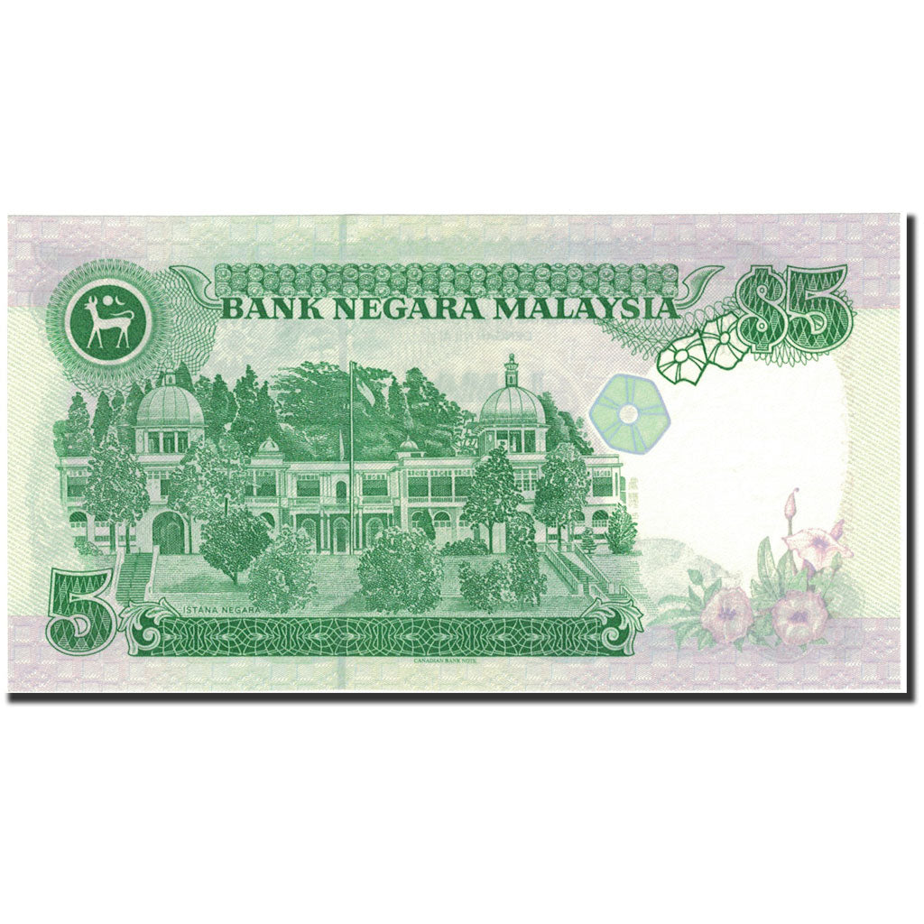 Billet, Malaysie, 5 Ringgit, Undated (1986-89), KM:28b, NEUF