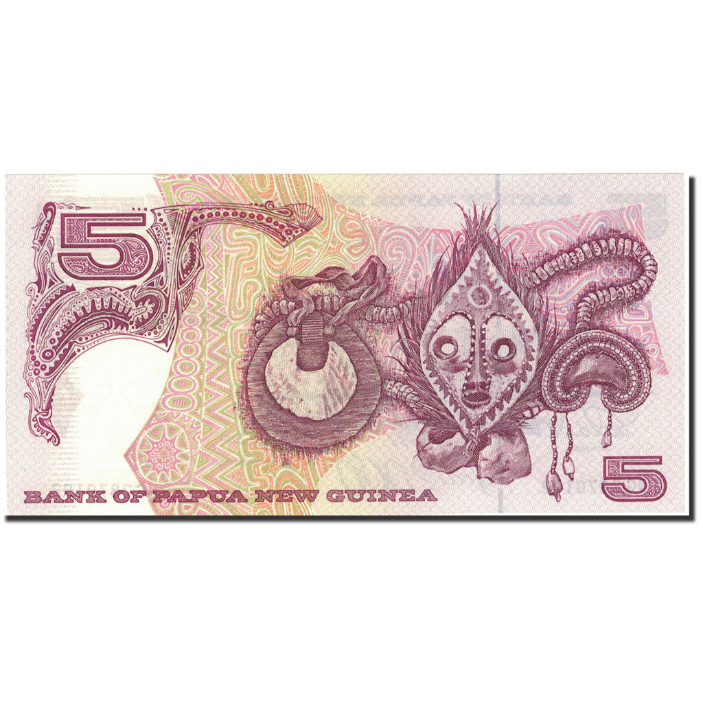 Geldschein, Papua New Guinea, 5 Kina, KM:14A, UNZ