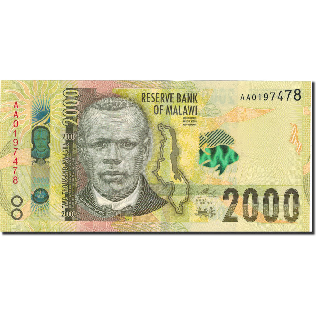 Banconote, Malawi, 1000 Kwacha, 2016, 2016-01-01, FDS