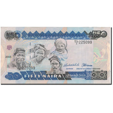 Geldschein, Nigeria, 50 Naira, 2005, 2005, KM:27f, UNZ