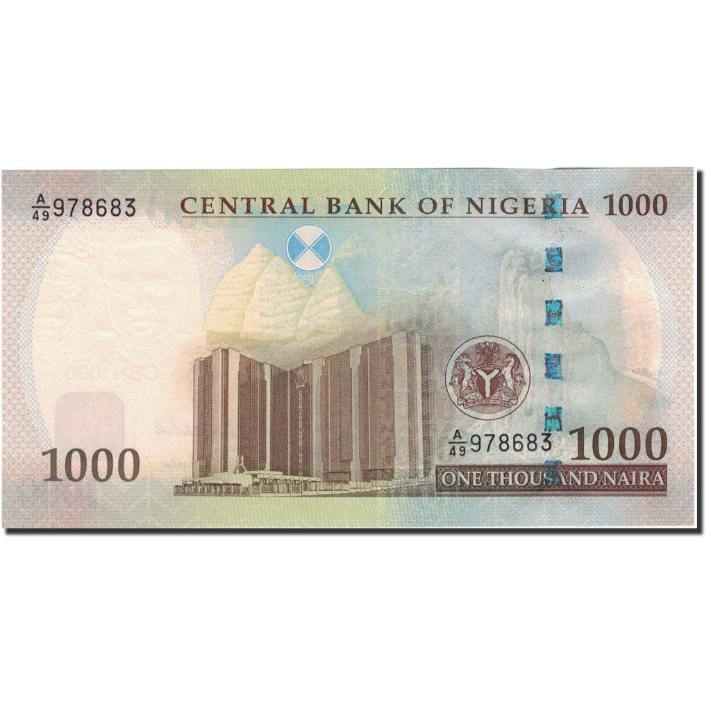 Billet, Nigéria, 1000 Naira, 2005, 2005, KM:36a, NEUF
