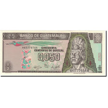 Geldschein, Guatemala, 1/2 Quetzal, 1989, 1989-01-04, KM:72a, UNZ