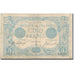 França, 5 Francs, Bleu, 1915, 1915-06-24, VF(20-25), Fayette:02.28, KM:70