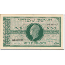 Francja, 1000 Francs, Marianne, 1945, 1945, AU(55-58), Fayette:VF13.2, KM:107