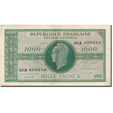 France, 1000 Francs, Marianne, 1945, 1945-06-04, UNC(60-62), Fayette:VF 12.01