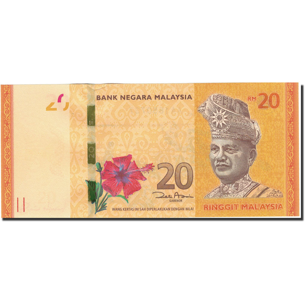 Banknot, Malezja, 20 Ringgit, Undated (2012), KM:54, UNC(63)