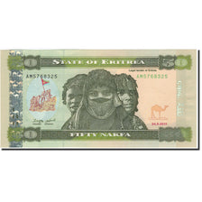 Banknot, Erytrea, 50 Nakfa, 2011, 2011-05-24, KM:9, UNC(63)