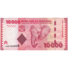 Banknot, Tanzania, 10,000 Shilingi, Undated (2010), KM:44, UNC(65-70)