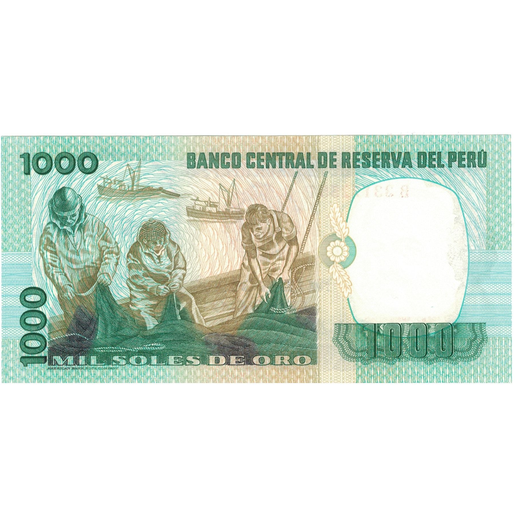 Banknote, Peru, 1000 Soles De Oro, 1981, 1981-11-05, KM:122a, UNC(63)