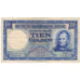 Banknot, Holandia, 10 Gulden, 1945, 1945, KM:75a, EF(40-45)
