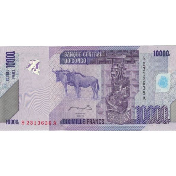 Banconote, Repubblica Democratica del Congo, 10000 Francs, 2006, 2006-02-18