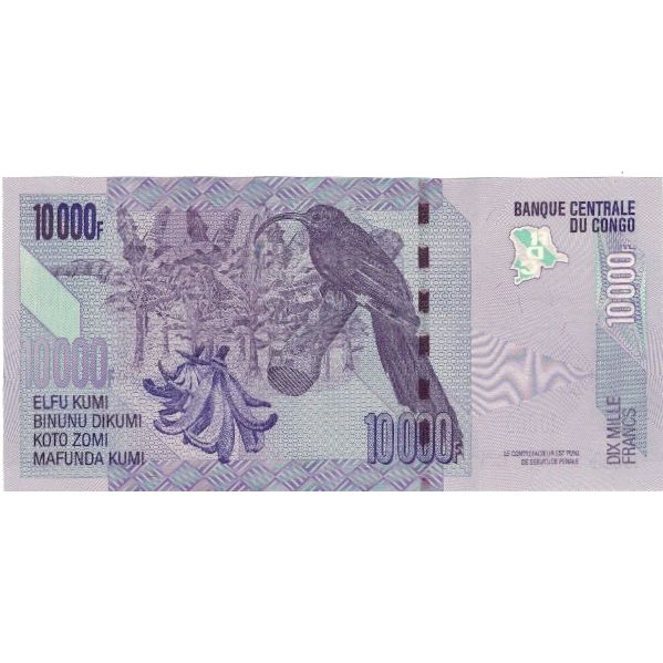 Banconote, Repubblica Democratica del Congo, 10000 Francs, 2006, 2006-02-18