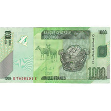 Banconote, Repubblica Democratica del Congo, 1000 Francs, 2013, 2013-06-30