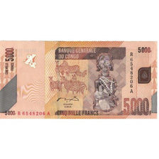 Nota, República Democrática do Congo, 5000 Francs, 2005, 2005-02-02, KM:102a