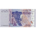 Banknot, Kraje Afryki Zachodniej, 10,000 Francs, 2003, 2003, KM:118Aa, UNC(63)