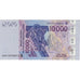 Billet, West African States, 10,000 Francs, 2003, 2003, KM:118Aa, SPL