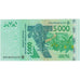 Banconote, Stati dell'Africa occidentale, 5000 Francs, 2003, 2003, KM:117Aa, SPL