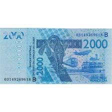 Banconote, Stati dell'Africa occidentale, 2000 Francs, 2003, 2003, KM:316Ca, SPL