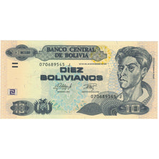 Geldschein, Bolivien, 10 Bolivianos, KM:204a, UNZ-