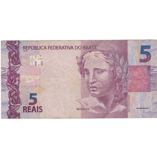 Geldschein, Brasilien, 5 Reais, 2010, S