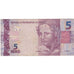 Geldschein, Brasilien, 5 Reais, 2010, S