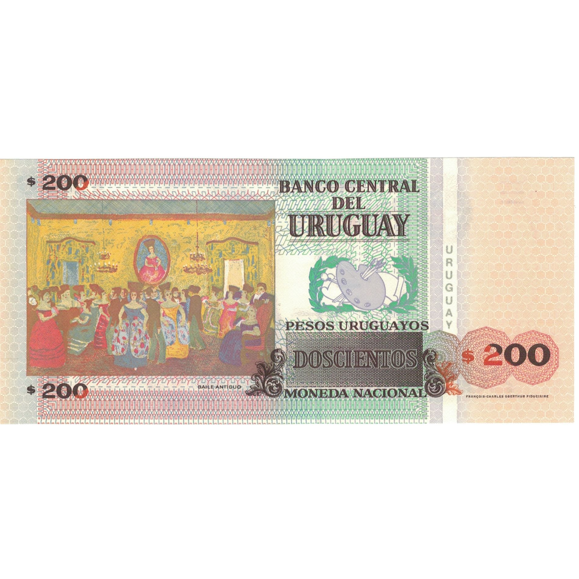 Billet, Uruguay, 200 Pesos Uruguayos, 2006, NEUF