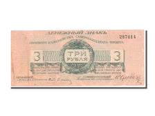 Billet, Russie, 3 Rubles, 1919, SUP