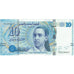 Geldschein, Tunesien, 10 Dinars, 2013, 2013-03-20, KM:96, UNZ-
