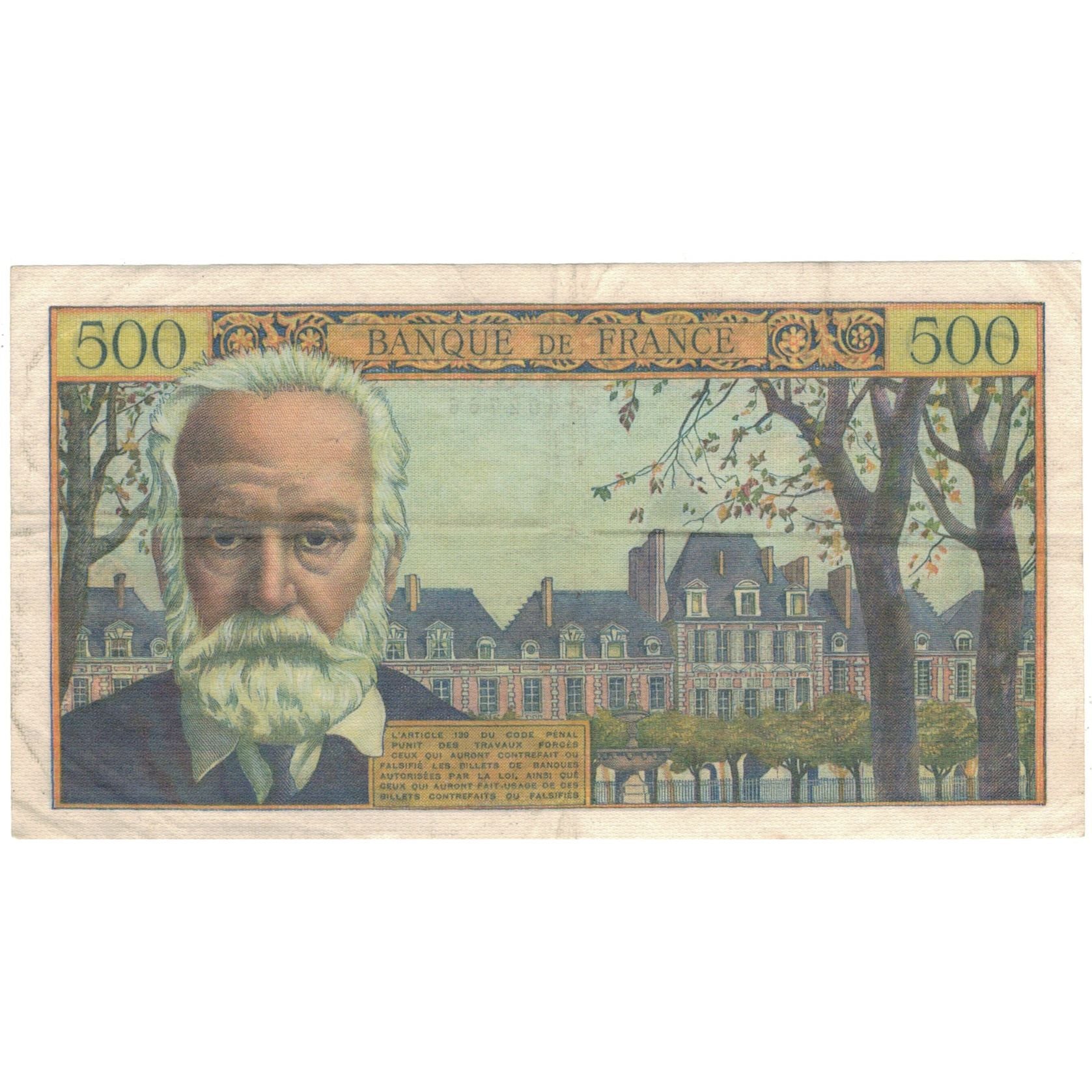 France, 500 Francs, 1954, 1954-03-04, TTB, Fayette:35.2, KM:133a