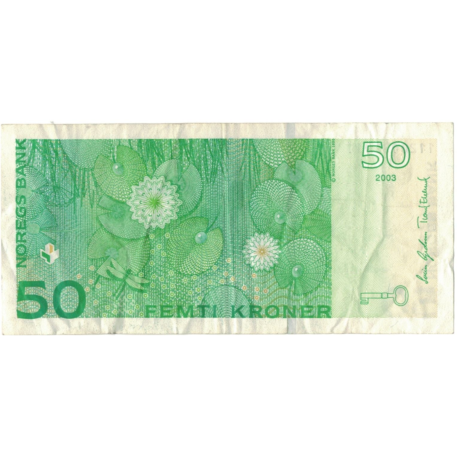 Banknote, Norway, 50 Kroner, 2003, 2003, KM:46b, EF(40-45)