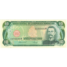 Banknote, Dominican Republic, 10 Pesos Oro, 1988, 1988, KM:119c, UNC(64)