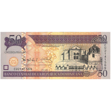 Geldschein, Dominican Republic, 50 Pesos Oro, 2008, KM:176b, UNZ-