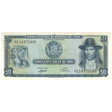 Banknot, Peru, 50 Soles De Oro, 1973, 1973-05-24, KM:101c, AU(55-58)