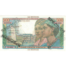 Banknot, Reunion, 500 Francs, Egzemplarz, KM:46s, UNC(64)
