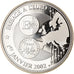 France, Medal, Passage à l'Euro, 2002, Politics, Society, War, 2002, MS(65-70)