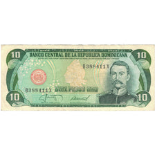 Billet, Dominican Republic, 10 Pesos Oro, 1987, Undated (1987), KM:119c, TTB+