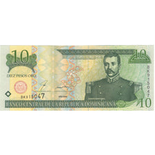 Geldschein, Dominican Republic, 10 Pesos Oro, 2000, KM:159a, UNZ-