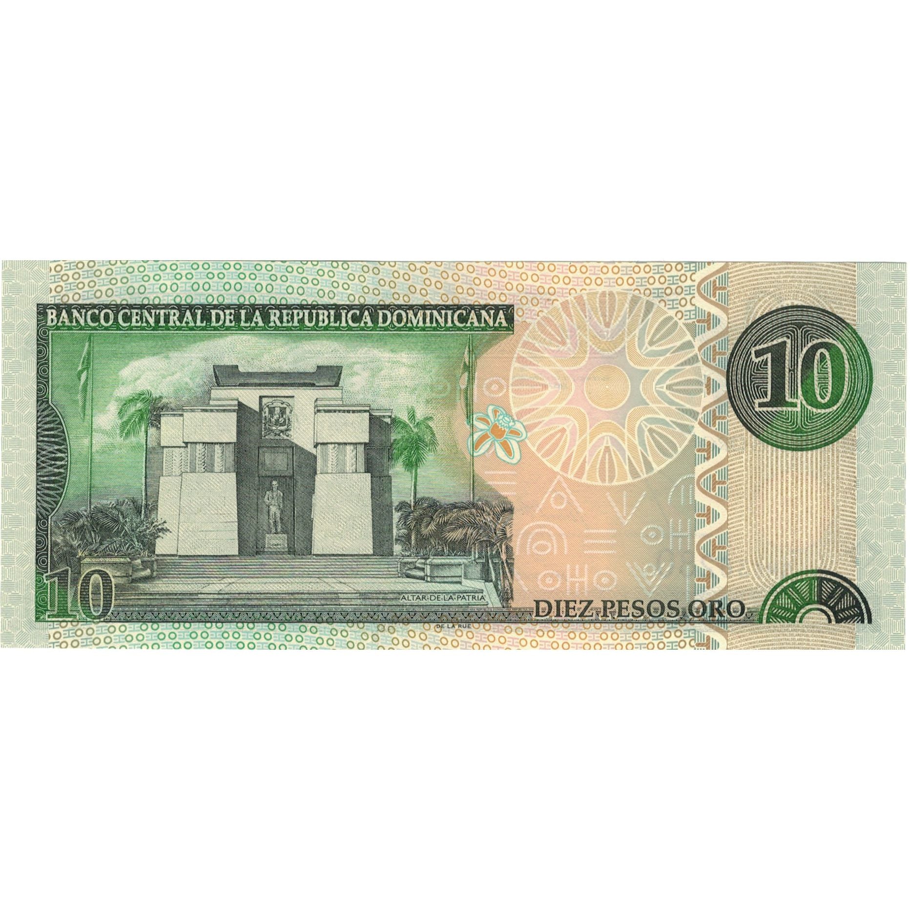 Billet, Dominican Republic, 10 Pesos Oro, 2002, KM:168b, SPL