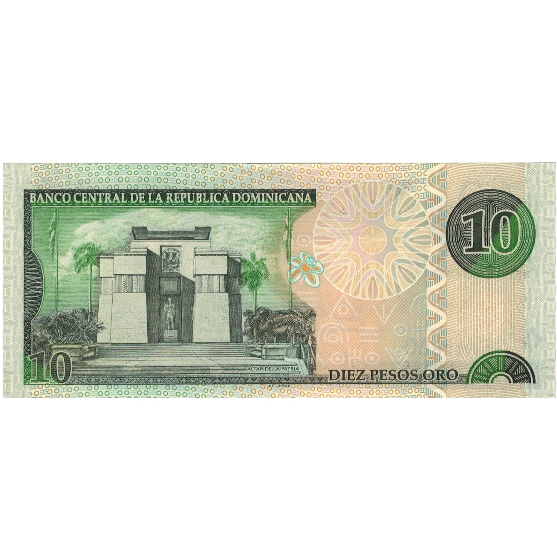 Banknote, Dominican Republic, 10 Pesos Oro, 2002, KM:168b, UNC(63)