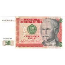 Banknote, Peru, 50 Intis, 1985, 1985-04-03, KM:130, UNC(64)
