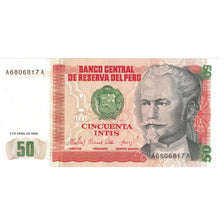 Geldschein, Peru, 50 Intis, 1985, 1985-04-03, KM:130, UNZ-