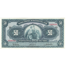Banconote, Perù, 50 Soles De Oro, 1963, 1963-09-20, KM:85a, SPL
