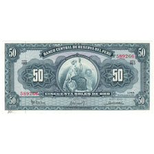 Banconote, Perù, 50 Soles De Oro, 1963, 1963-09-20, KM:85a, SPL