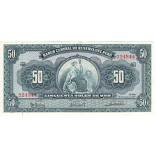 Geldschein, Peru, 50 Soles De Oro, 1963, 1963-09-20, KM:85a, UNZ-