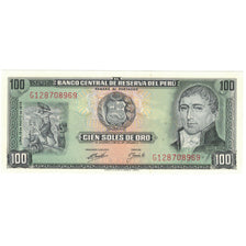 Billet, Pérou, 100 Soles De Oro, 1976, 1974-05-16, KM:102c, SPL+