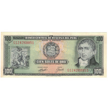 Banconote, Perù, 100 Soles De Oro, 1976, 1974-05-16, KM:102c, SPL+