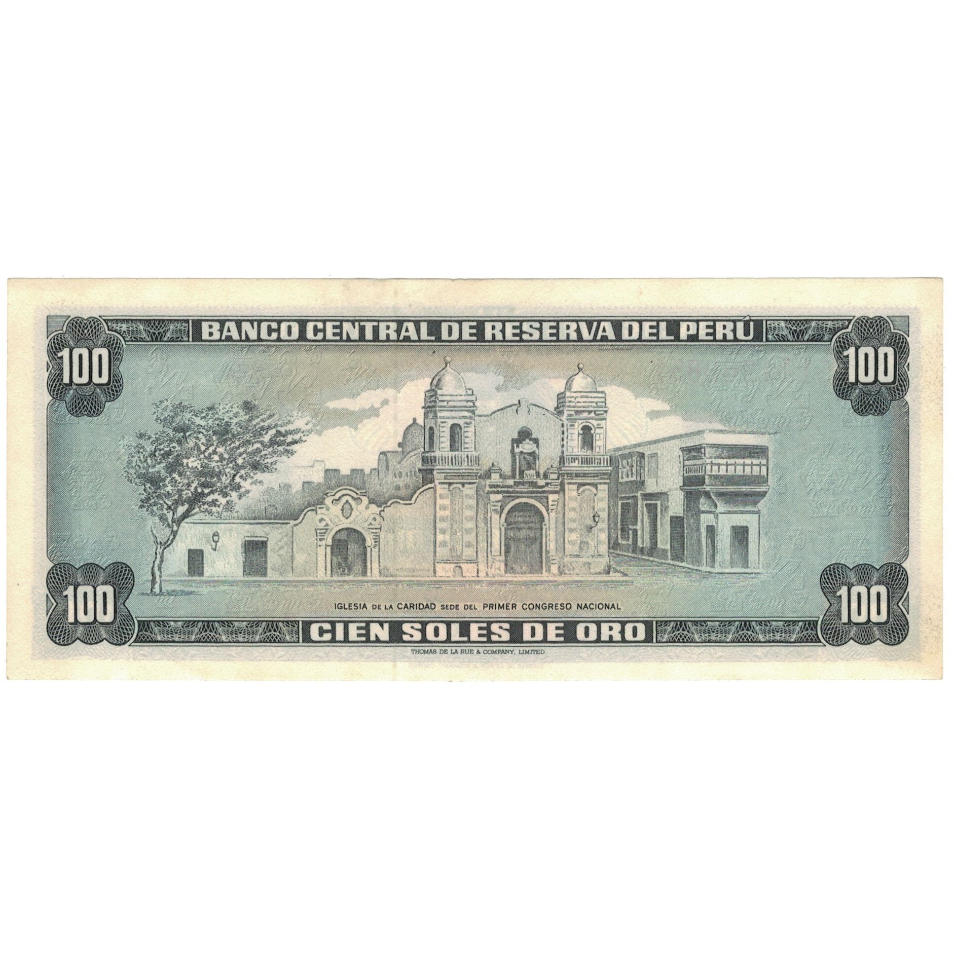 Banconote, Perù, 100 Soles De Oro, 1976, 1974-05-16, KM:102c, SPL+