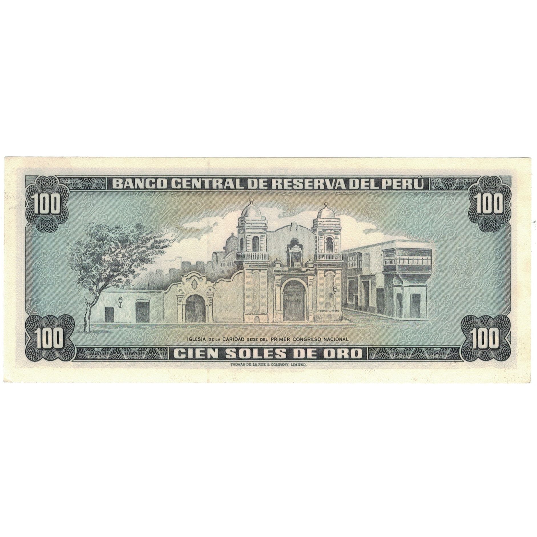 Banconote, Perù, 100 Soles De Oro, 1976, 1974-08-15, KM:102c, SPL+
