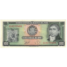 Billet, Pérou, 100 Soles De Oro, 1976, 1974-08-15, KM:102c, SPL+