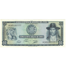 Geldschein, Peru, 50 Soles De Oro, 1975, 1975-10-02, KM:107, UNZ-